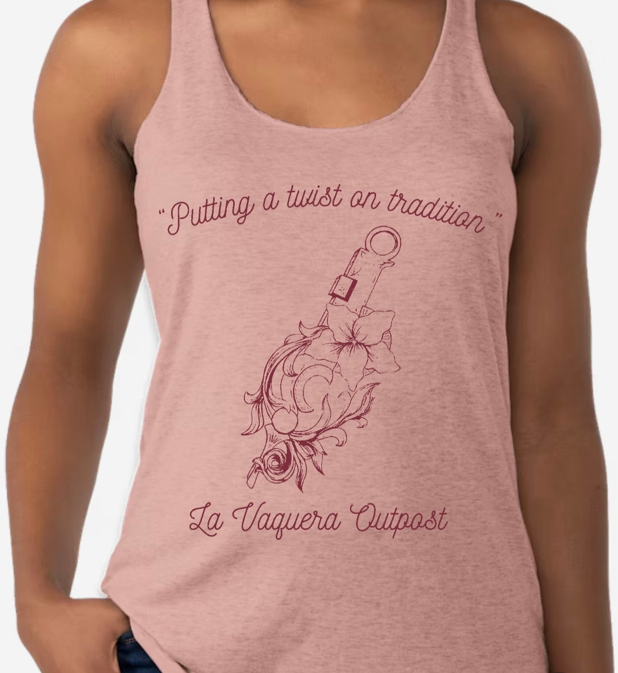 Womens Outpost Racerback Tank Top