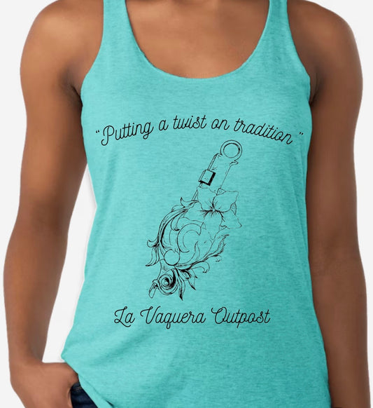 Womens Outpost Racerback Tank Top