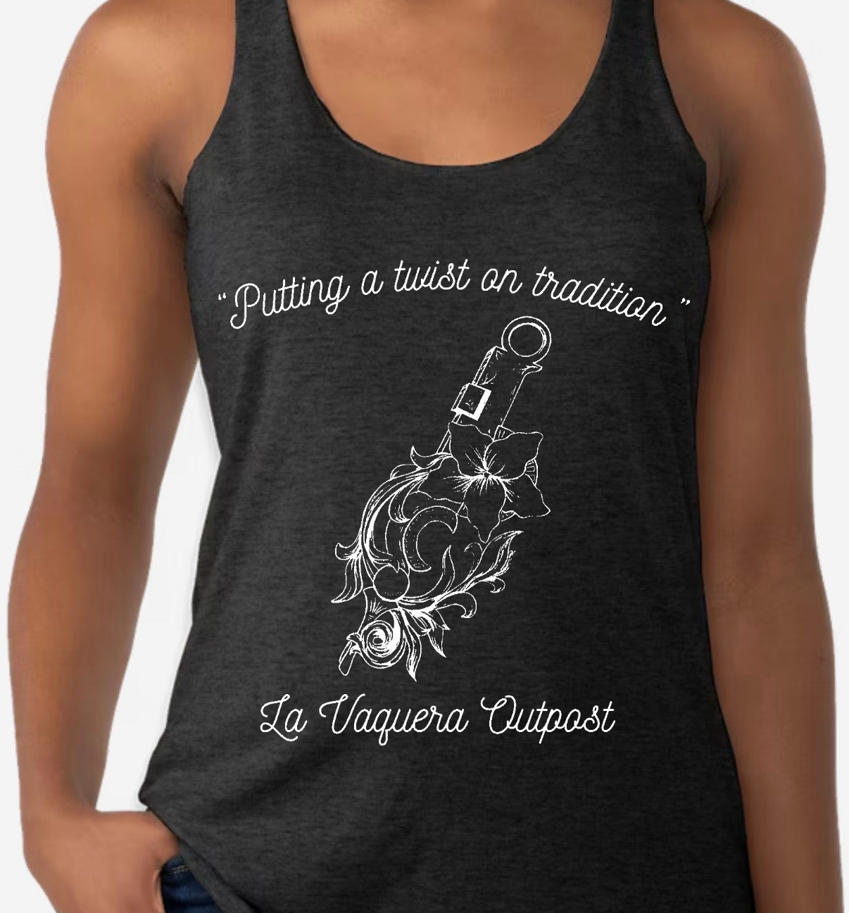 Womens Outpost Racerback Tank Top