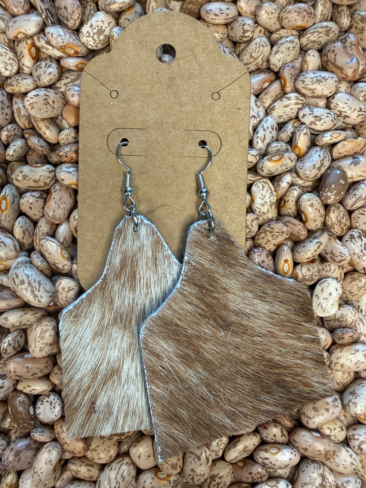 Cow Tag Earrings