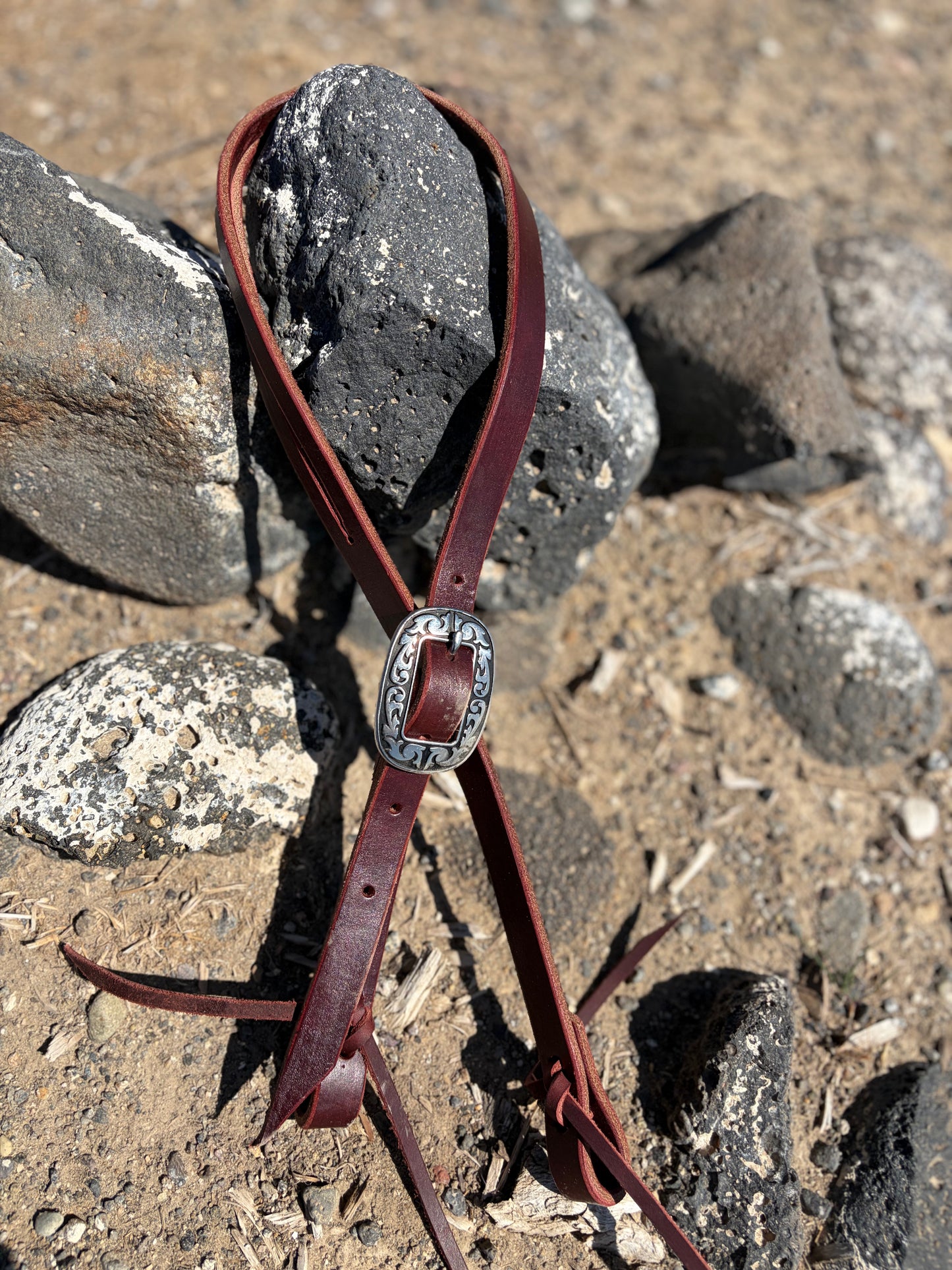 Latigo Split Ear Headstall