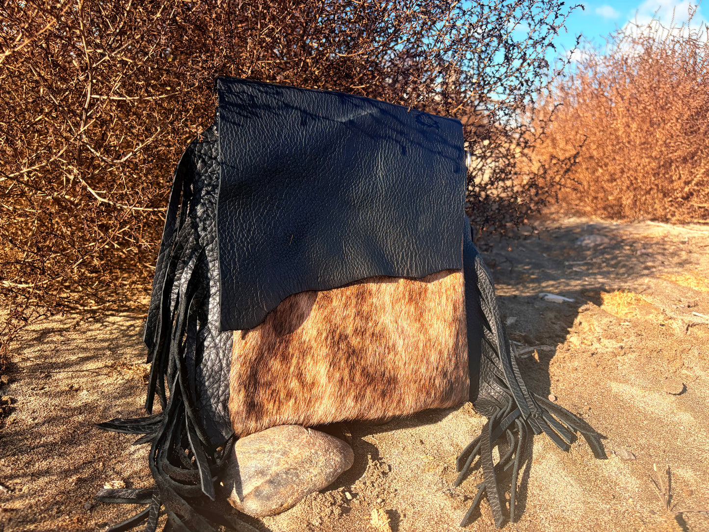 Basic Hair-On Hide Purse