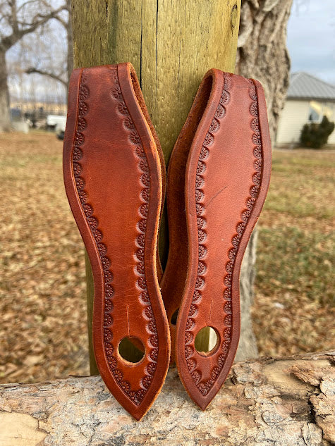 Half Daisy Border Slobber Straps